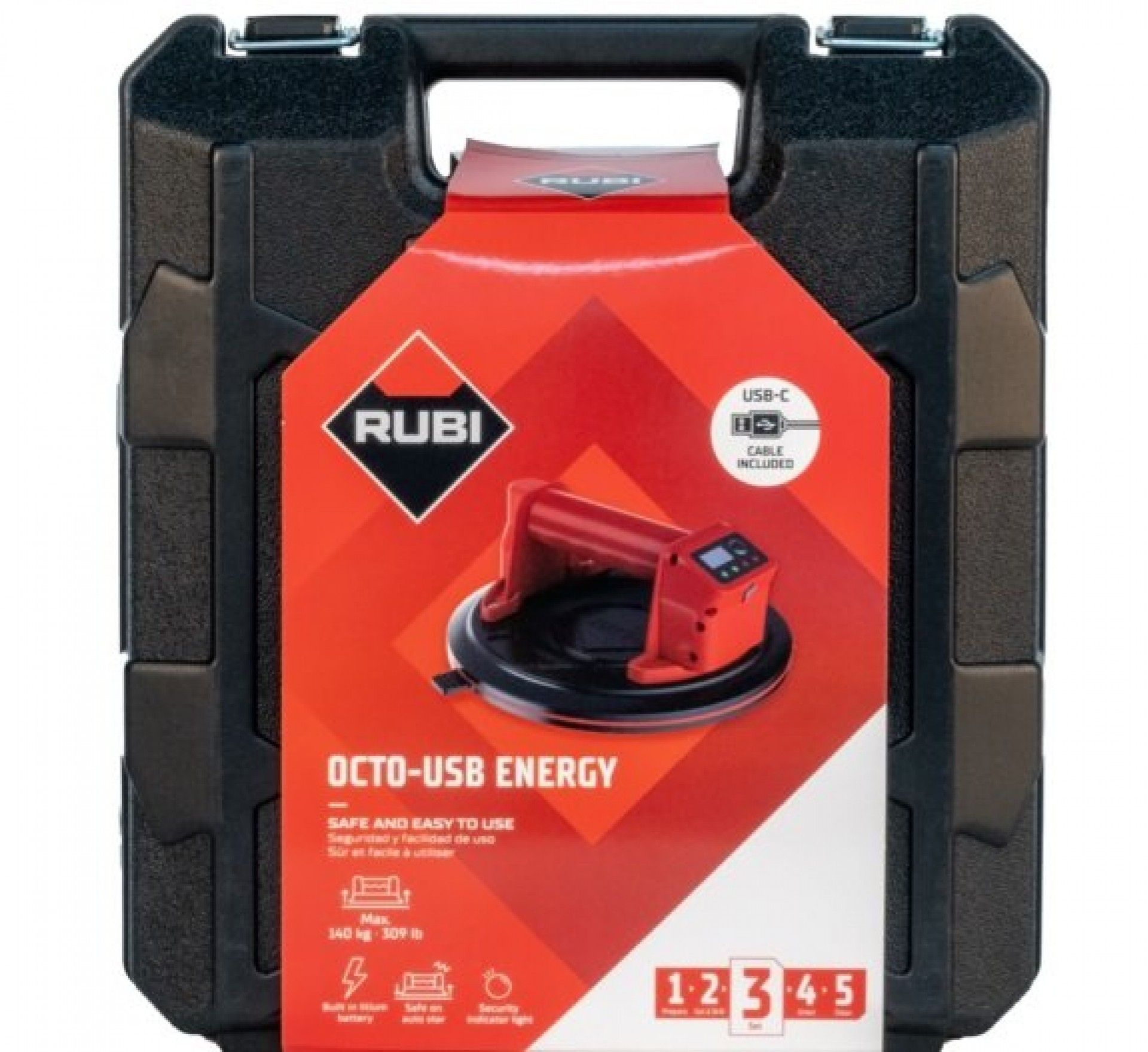 Ventosa Rubi 3.7V 2.0Ah Octo-Usb energy 66967