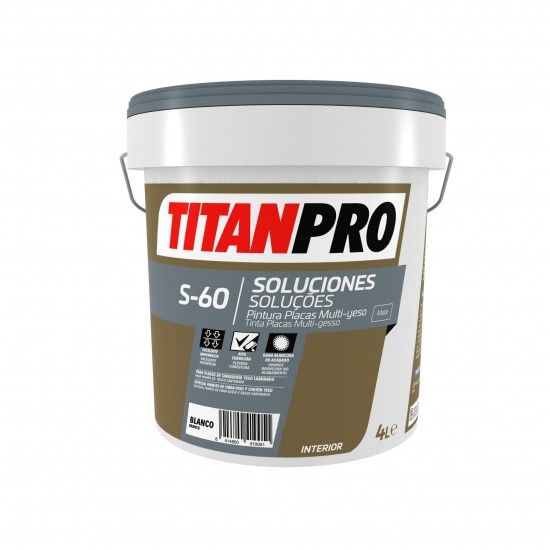 TITANPRO S-60 MATE BRANCO [A22] MULTI-GESSO 15L