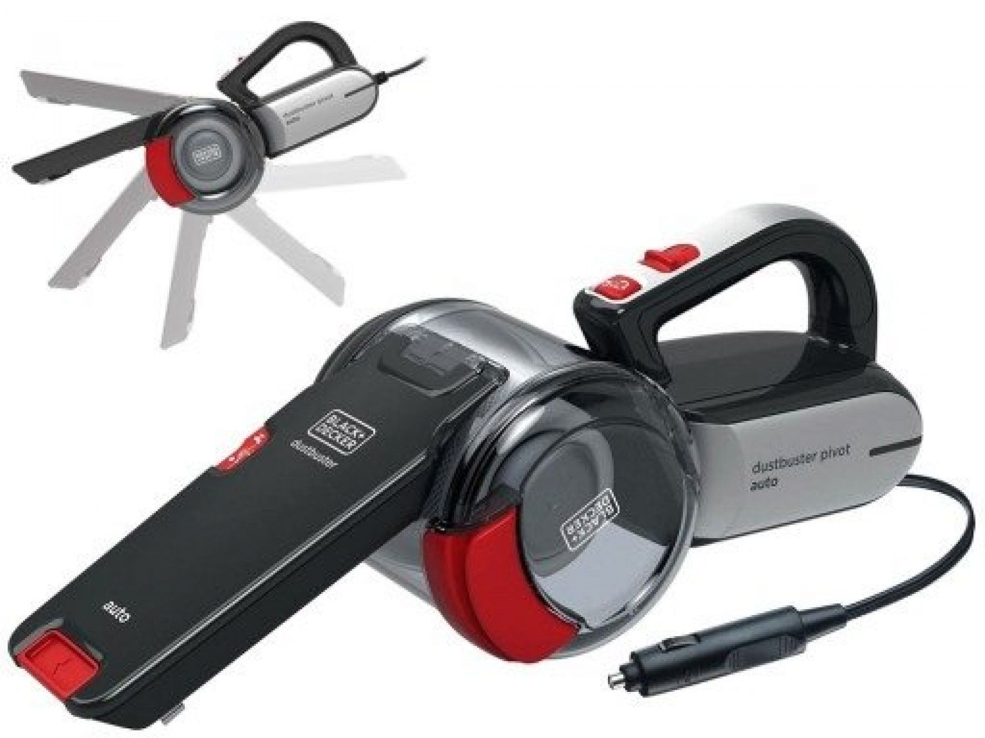 Aspirador de Carro Pivot® 12V refª PV1200AV BLACK DECKER