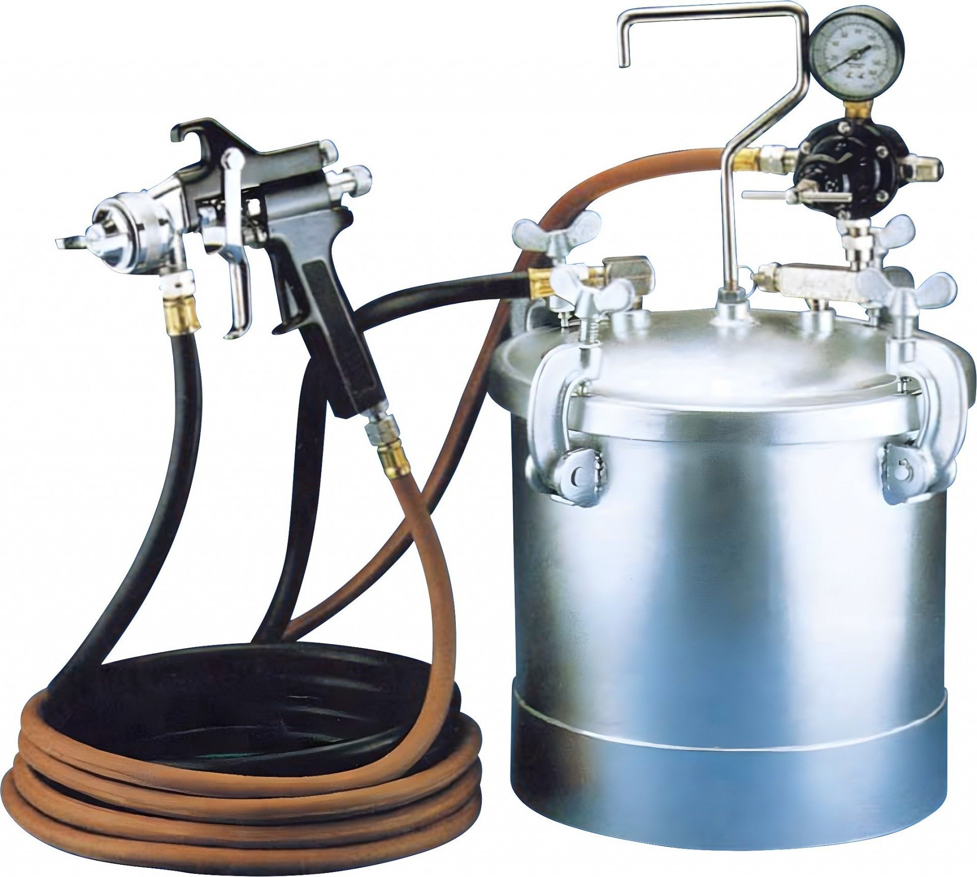 Tanque pint. c/ pistola 8L refª. PPT8A Powered