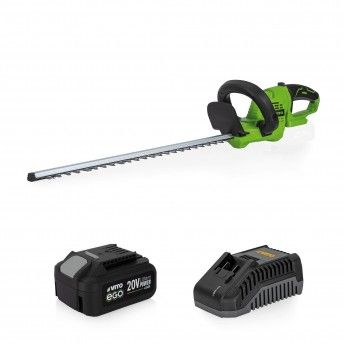 Corta sebes 20v li + bateria + carregador refPACK5EGOGARDENVITO