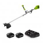 Roadora 40v + bat. 4ah + carregador duplo refPACK2EGOGARDENVITO