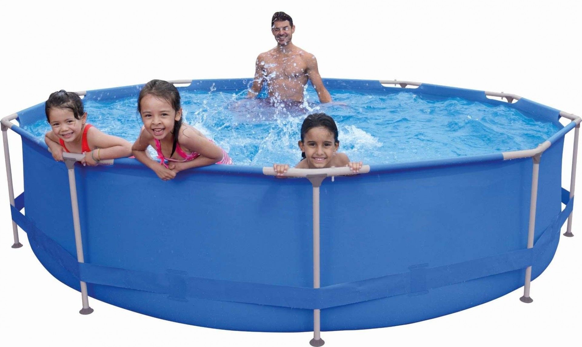 Piscina Redonda, Tubular, Ø360x76cm, 6125L refª P-83-055 MADER