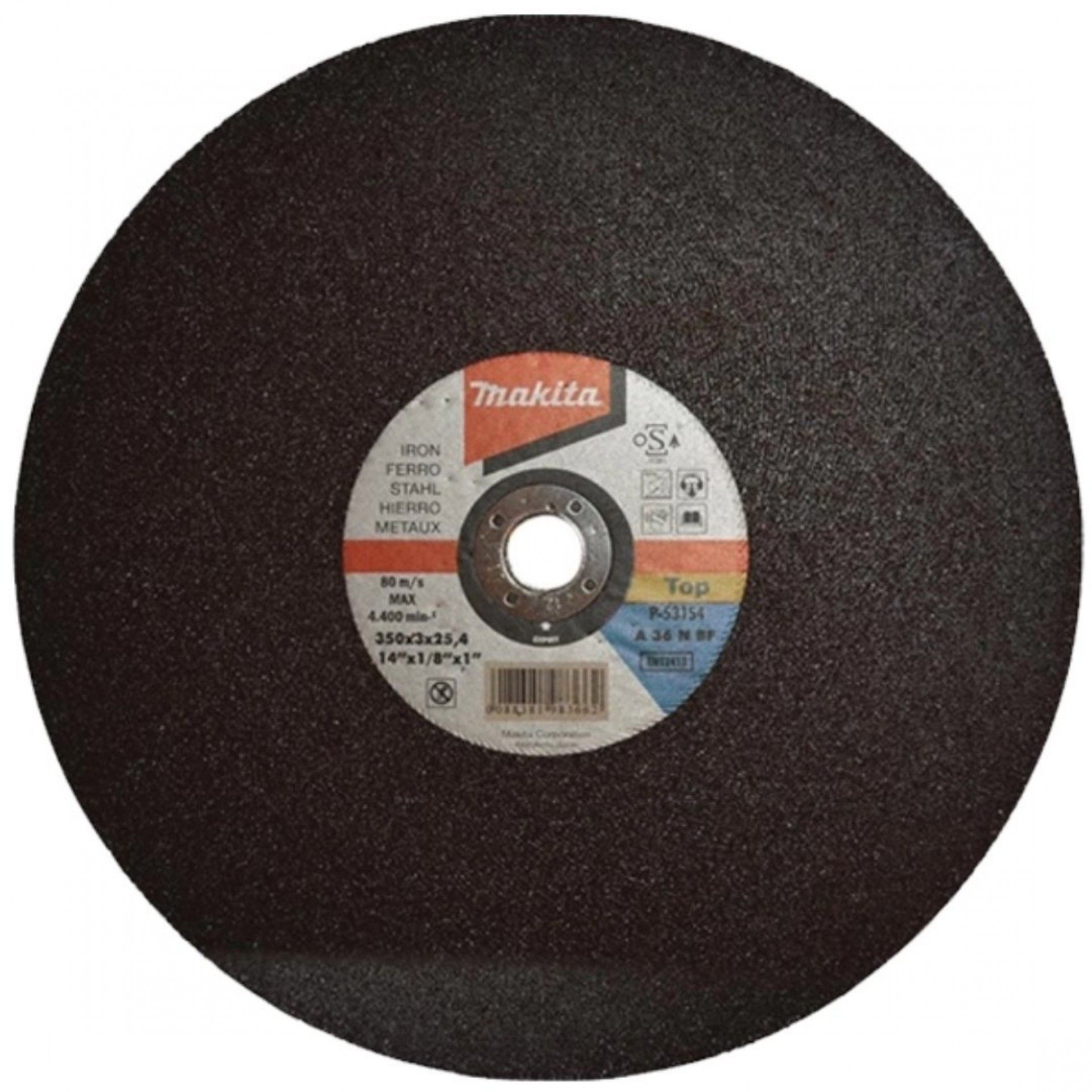 Disco corte metal 350x3x25.5mm refª P-53154 MAKITA
