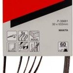 Lixas 30x533 Gr60 (5p) ref P-36681MAKITA
