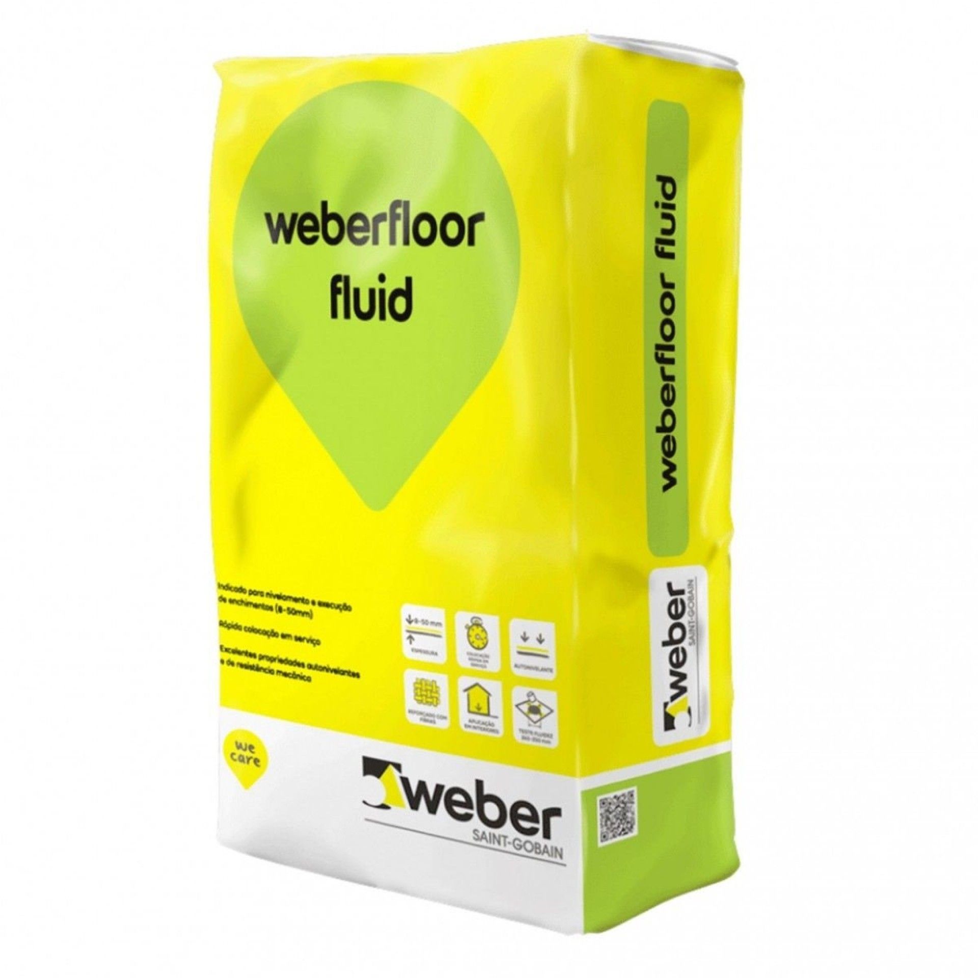 WEBER FLOOR FLUID/TOP CINZA AUTO NIVELANTE 25Kg