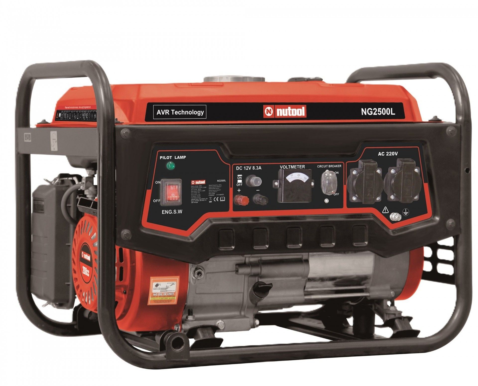 Gerador 2.5Kw AVR refª NG2500L NUTOOL