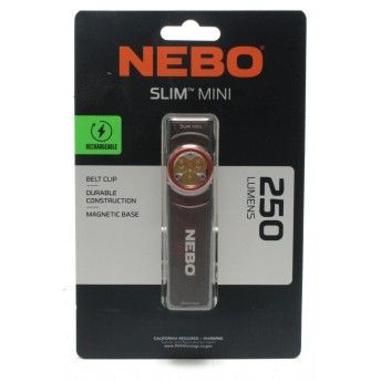 Lanterna Slim Mini recarregvel ref NEB-FTL-1042-G NEBO