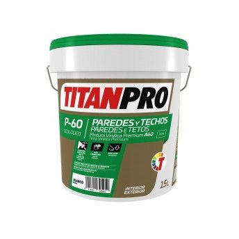 TITANPRO P-60 BRANCO MATE [A60] 15L