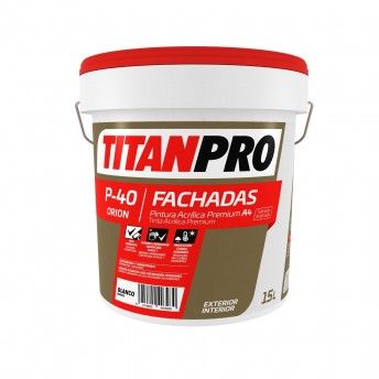 TITANPRO P-40 ACETINADA BRANCA [A3] 15L