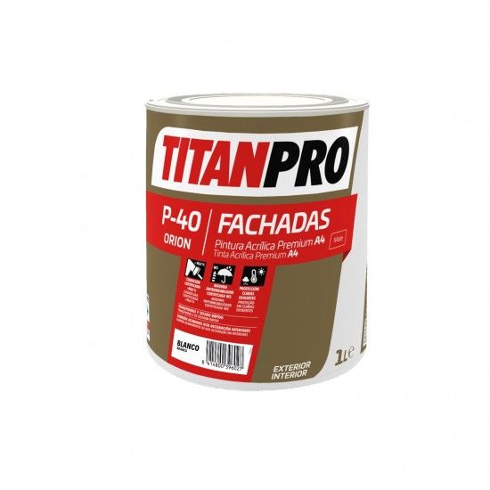 TITANPRO P-40 BRANCO MATE [A4] 1L