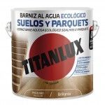 Verniz aquoso soalhos e parquets incolor brilhante 2.5L TITANLUX Verniz aquoso soalhos e parquets incolor brilhante 2.5L TITANLUX