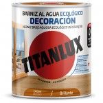 Verniz aquoso brilhante Mogno 0.75L refª M20100434 TITANLUX Verniz aquoso brilhante Mogno 0.75L refª M20100434 TITANLUX