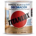 Verniz aquoso incolor acetinado 0.75L TITANLUX Verniz aquoso incolor acetinado 0.75L TITANLUX