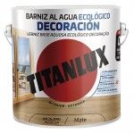 Verniz aquoso incolor mate 2.5L TITANLUX Verniz aquoso incolor mate 2.5L TITANLUX