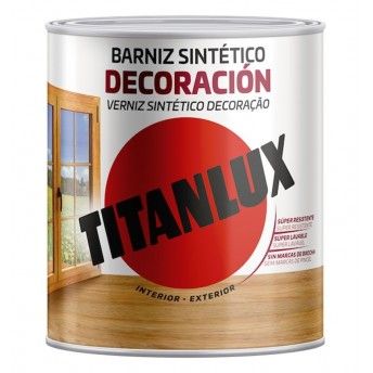 VERNIZ SINTTICO BRILHANTE INCOLOR 750ml TITANLUX