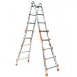 Escada telescópica aluminio 5+5 refª LIGERA55 Plabell Escada telescópica aluminio 5+5 refª LIGERA55 Plabell