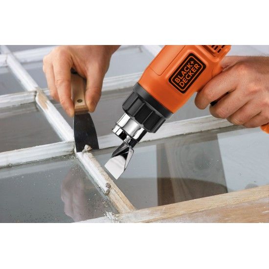 Pistola de Ar Quente 1750W refª KX1650 BLACK DECKER Pistola de Ar Quente 1750W refª KX1650 BLACK DECKER