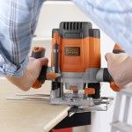 Tupia 1200W refª KW1200EKA BLACK DECKER Tupia 1200W refª KW1200EKA BLACK DECKER