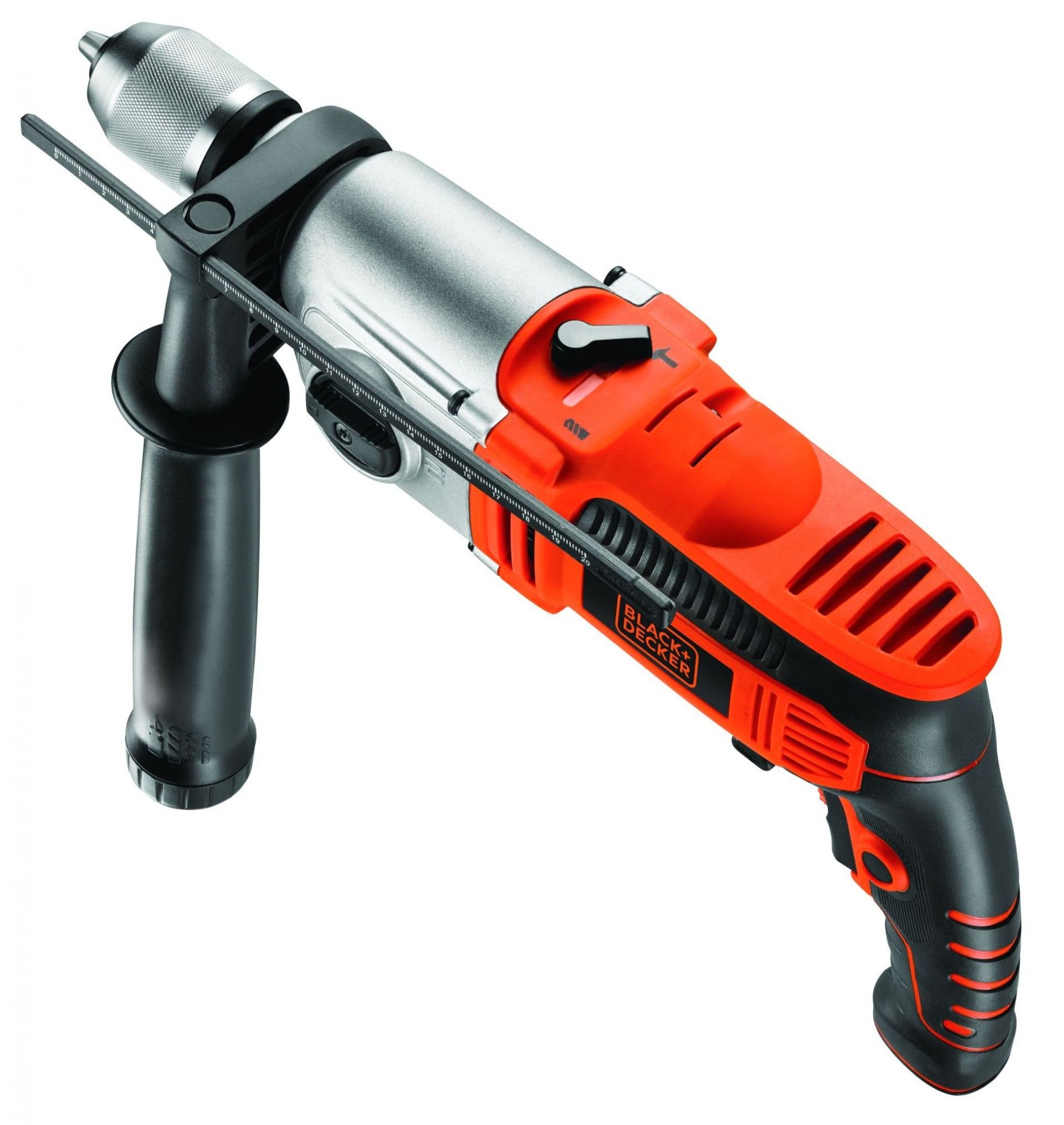 Berbequim percutor 910W 2 velocidades refª KR911K BLACK DECKER