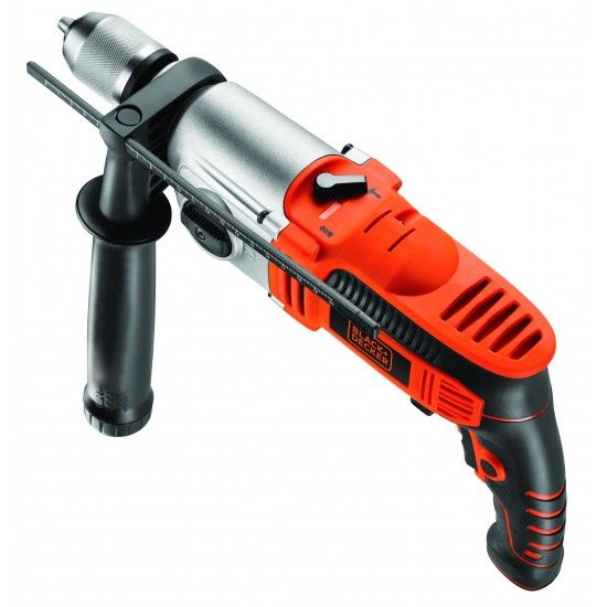 Berbequim percutor 910W 2 velocidades refª KR911K BLACK DECKER Berbequim percutor 910W 2 velocidades refª KR911K BLACK DECKER