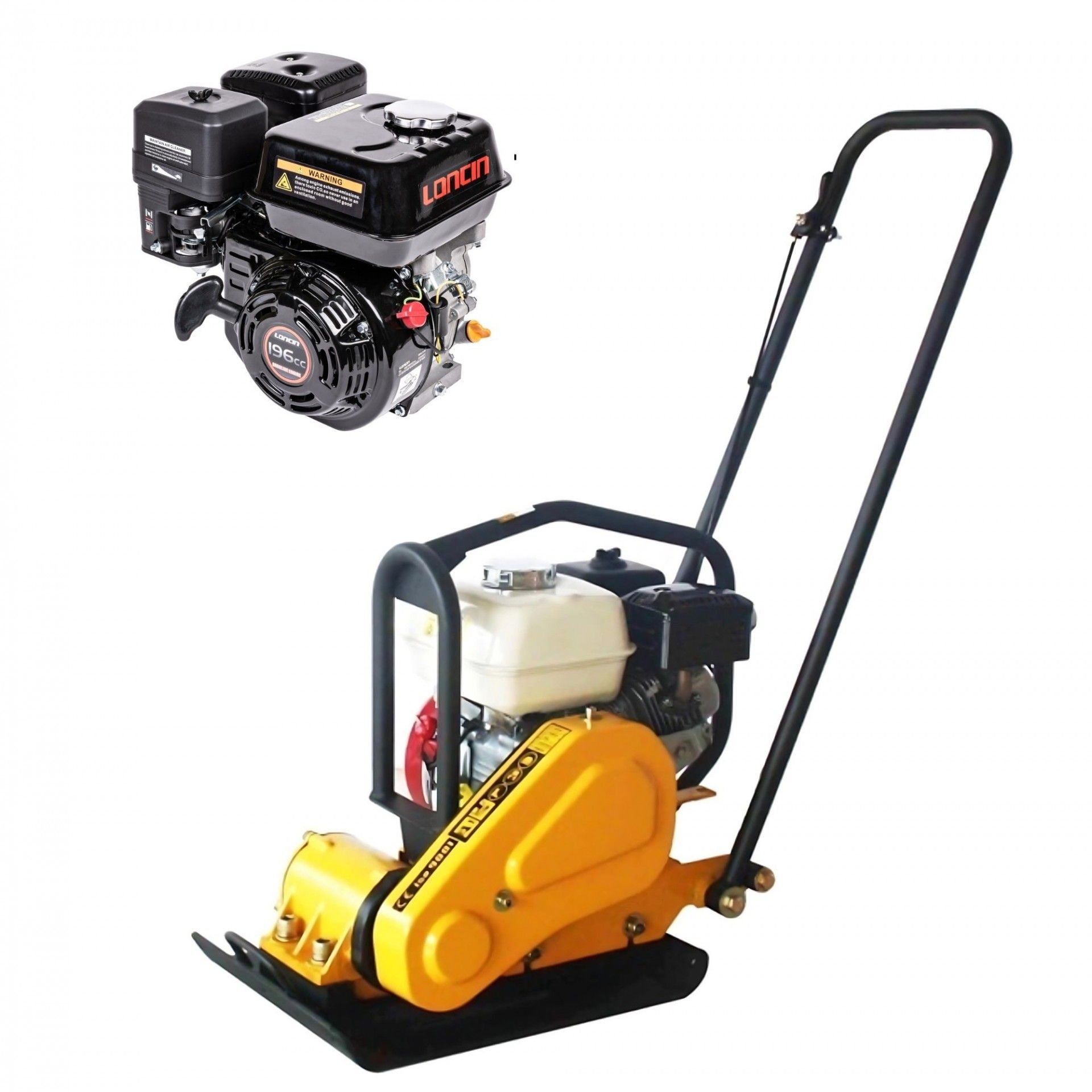 Compactadora Motor Loncin G200F 6.5Hp refª CPC-61E-L Kompak