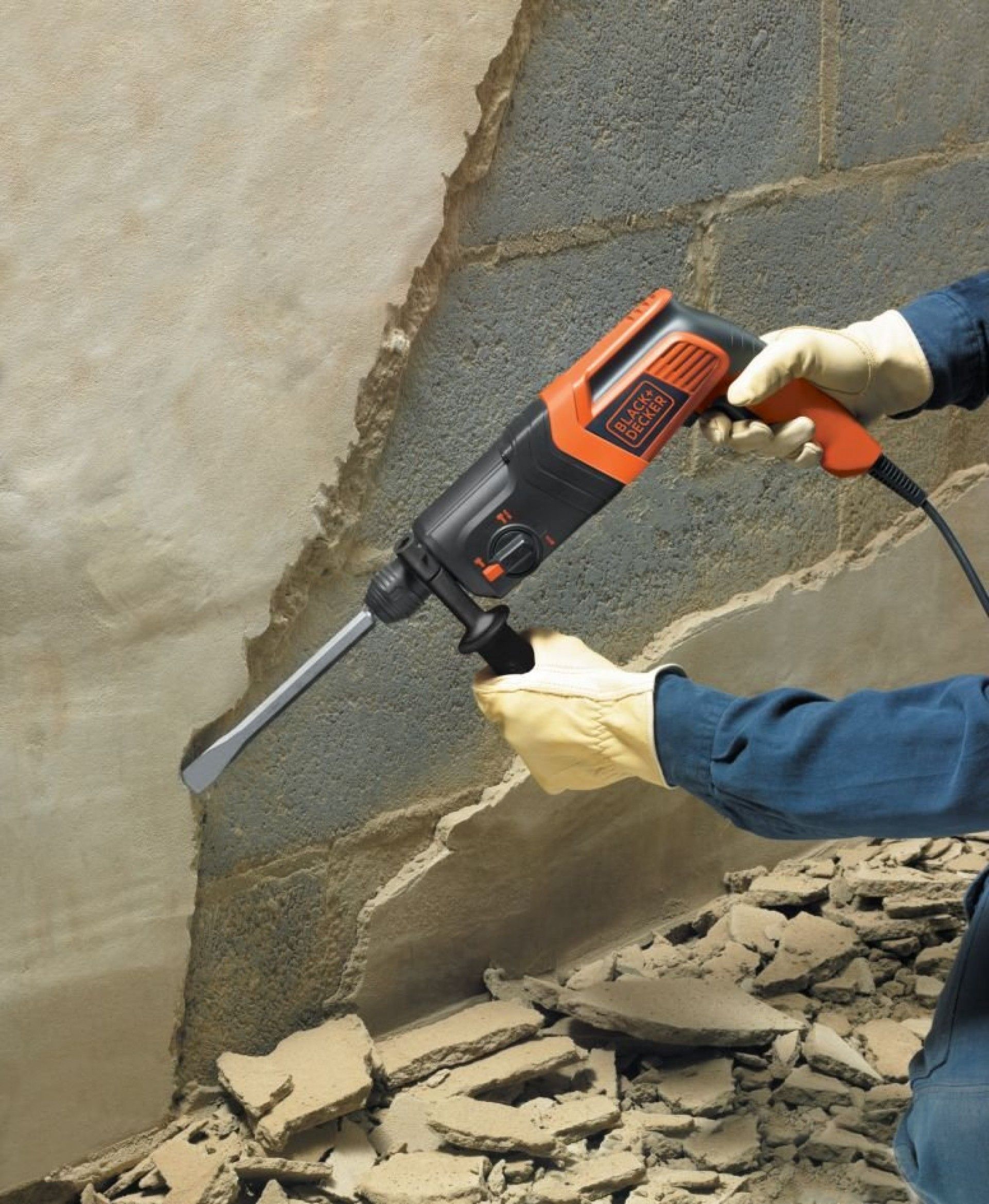 MARTELO KD885KC-QS 550W BLACK DECKER