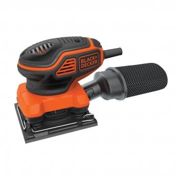 Lixadora de acabamentos 220W de 1/4 de folha com acionador a presso ref KA450 BLACK DECKER