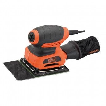 Lixadora orbital 170W 1/4 de folha ref KA401LA BLACK DECKER