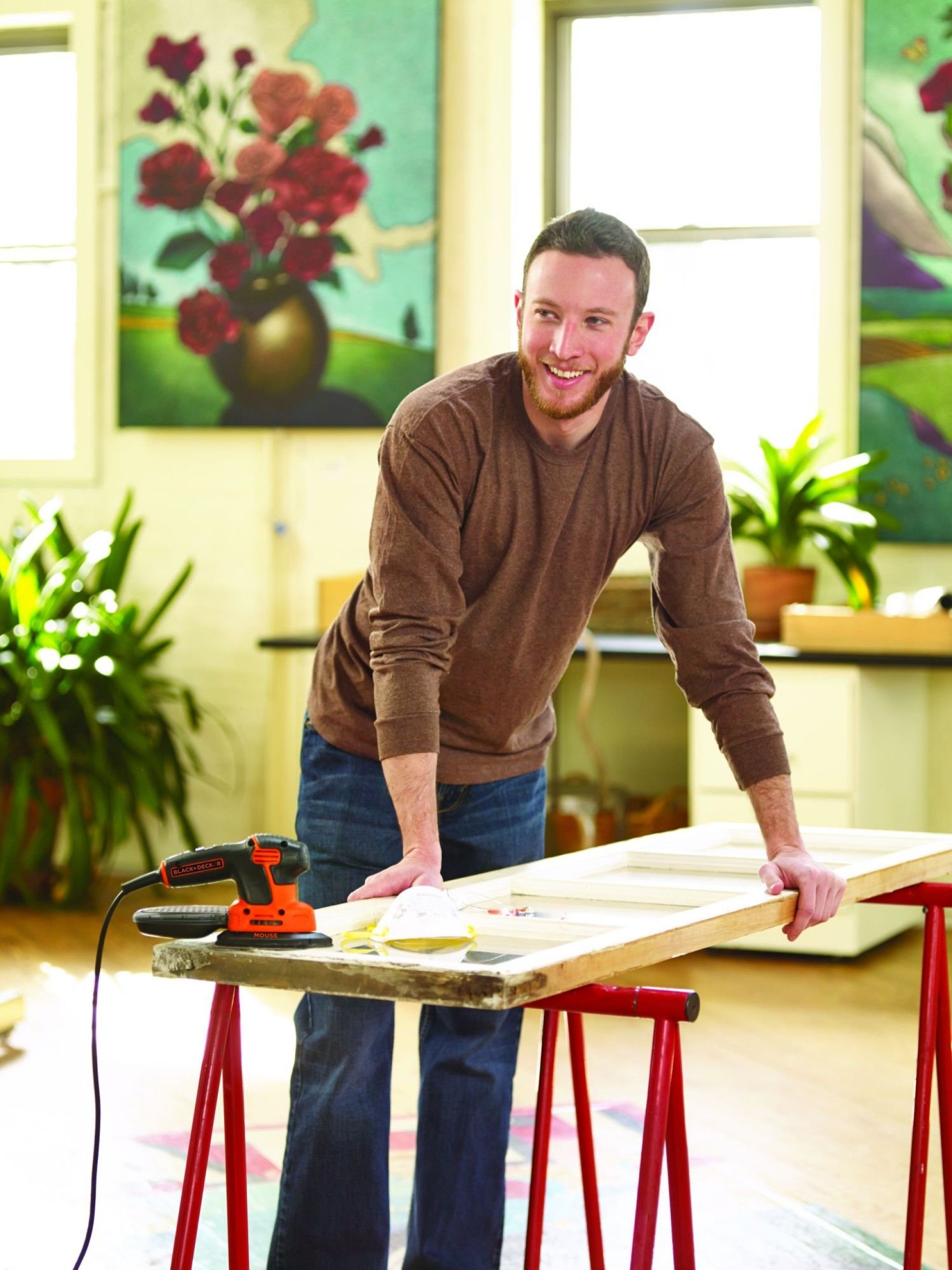 Lixadora Mouse® 120W com saco e 6 acessórios refª KA2000 BLACK DECKER