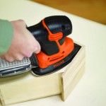 Lixadora Mouse 120W com saco e 6 acessrios ref KA2000 BLACK DECKER