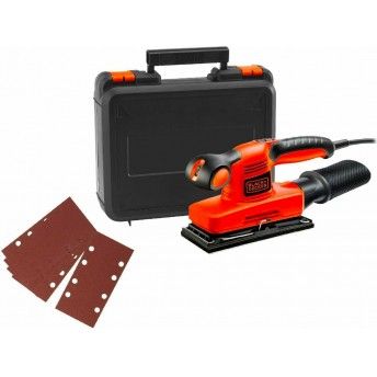 Lixadora vibratria de 1/3 com Velocidade Varivel 240W ref KA320EKA BLACK DECKER