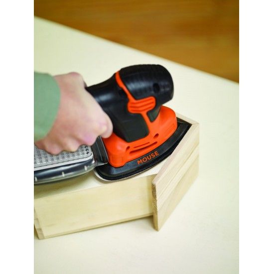 Lixadora Mouse® 120W com saco e 6 acessórios refª KA2000 BLACK DECKER Lixadora Mouse® 120W com saco e 6 acessórios refª KA2000 BLACK DECKER