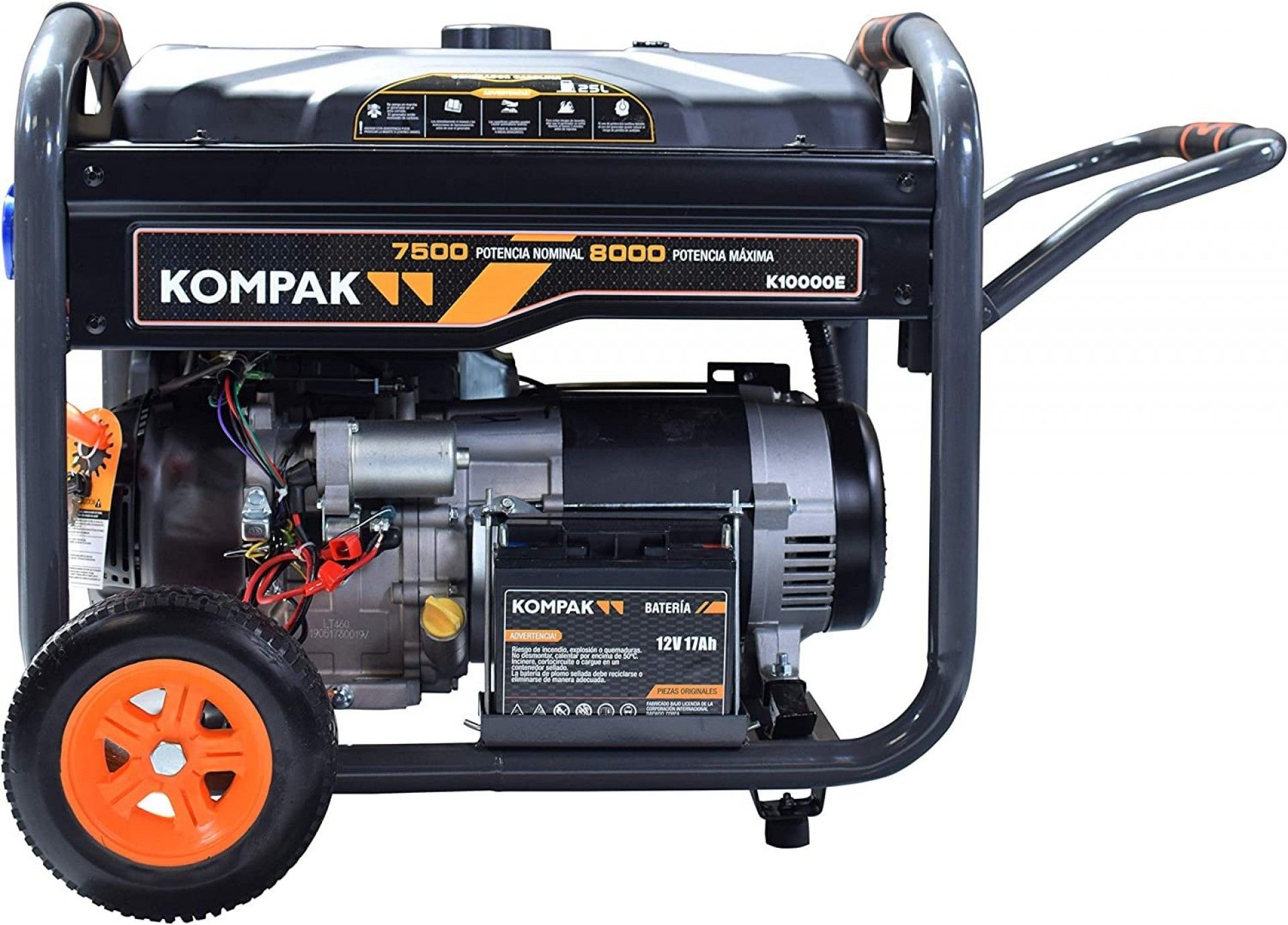 Gerador Gasolina AVR 8.0Kw refª K10000E Kompak