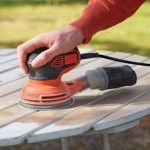 Lixadora Rotorbital 240W com acionador a pressão refª KA199 BLACK DECKER Lixadora Rotorbital 240W com acionador a pressão refª KA199 BLACK DECKER
