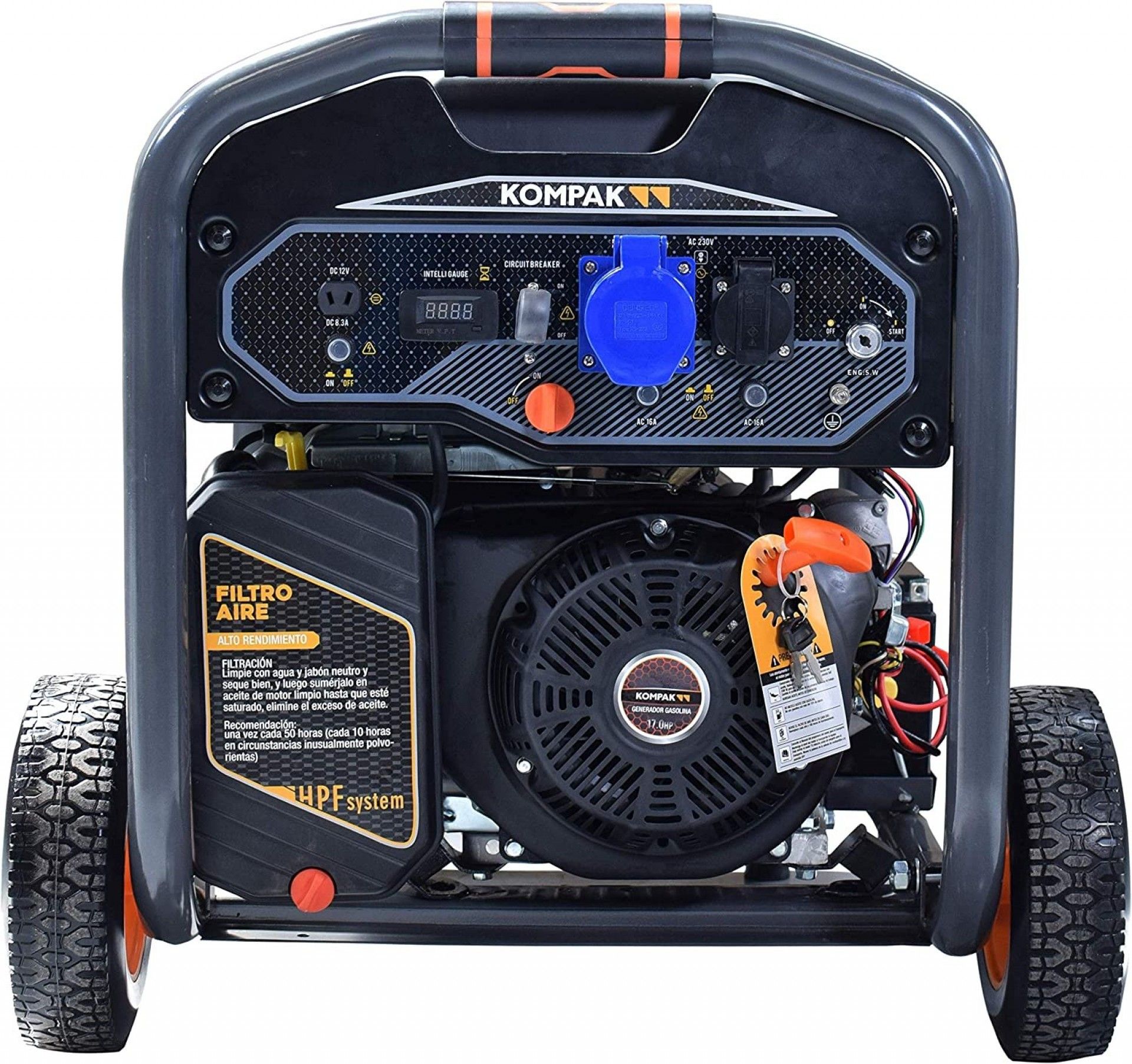 Gerador Gasolina AVR 8.0Kw refª K10000E Kompak