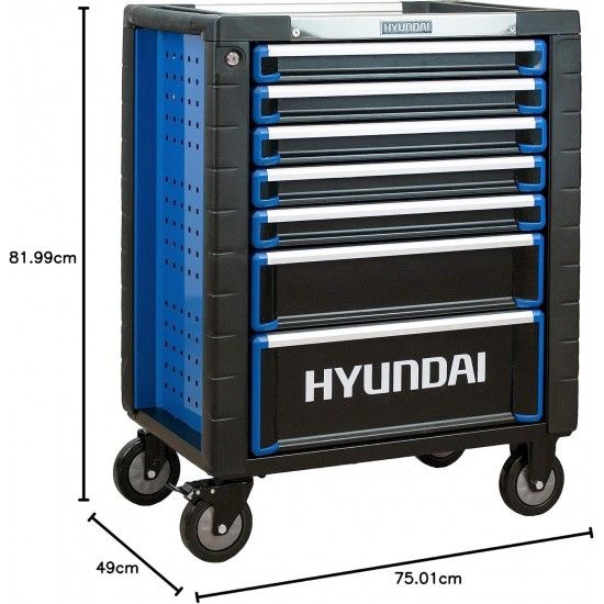 Carrinho ferramentas Hyundai HY-K292-6 292 peas