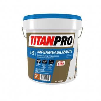 IMPERMEABILIZANTE I-5 BORRACHA LIQUIDA 4L TITAN IMPERMEABILIZANTE I-5 BORRACHA LIQUIDA 4L TITAN