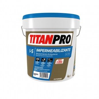 IMPERMEABILIZANTE I-5 BORRACHA LIQUIDA 4L TITAN IMPERMEABILIZANTE I-5 BORRACHA LIQUIDA 4L TITAN