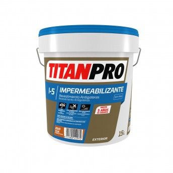 IMPERMEABILIZANTE I-5 BORRACHA LIQUIDA 15L TITAN