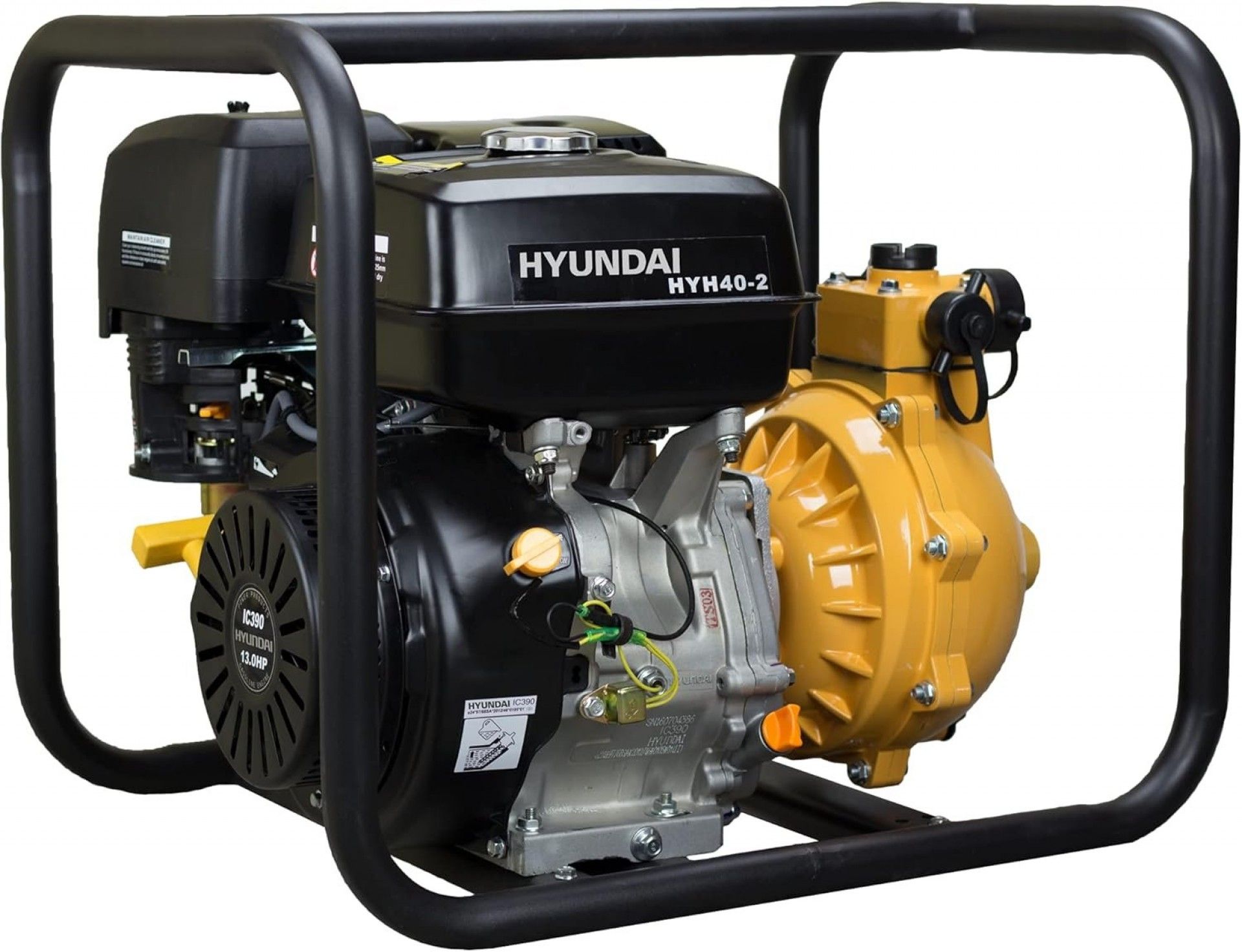 Motobomba Hyundai alta pressão 1 ½" 389cc gasolina HYH40-2