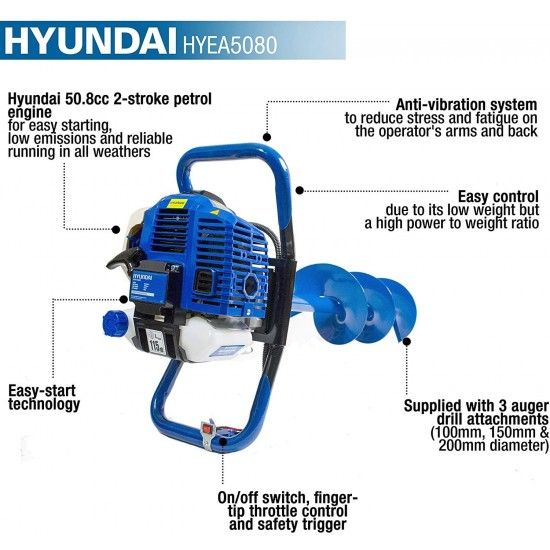 ABRE BURACOS 50.8cc ref HYEA5080 HYUNDAI