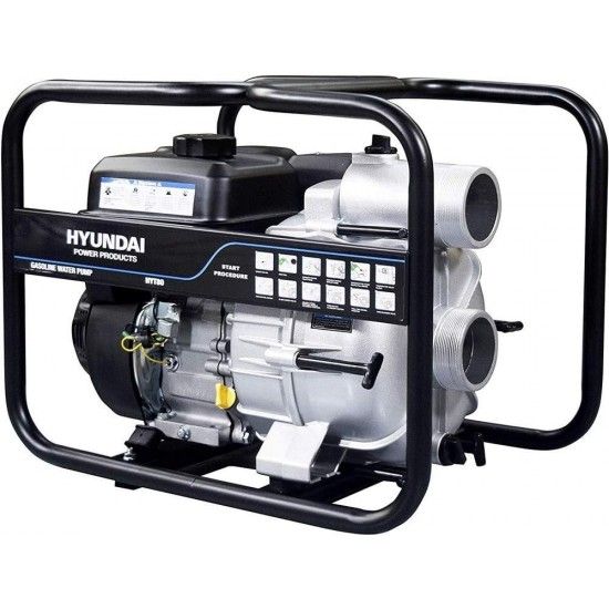 Motobomba Hyundai 3" guas sujas 210cc gasolina HYT80