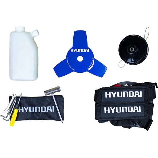 Moto-roçadora 50.8cc refª HYBC5210 PRO HYUNDAI Moto-roçadora 50.8cc refª HYBC5210 PRO HYUNDAI