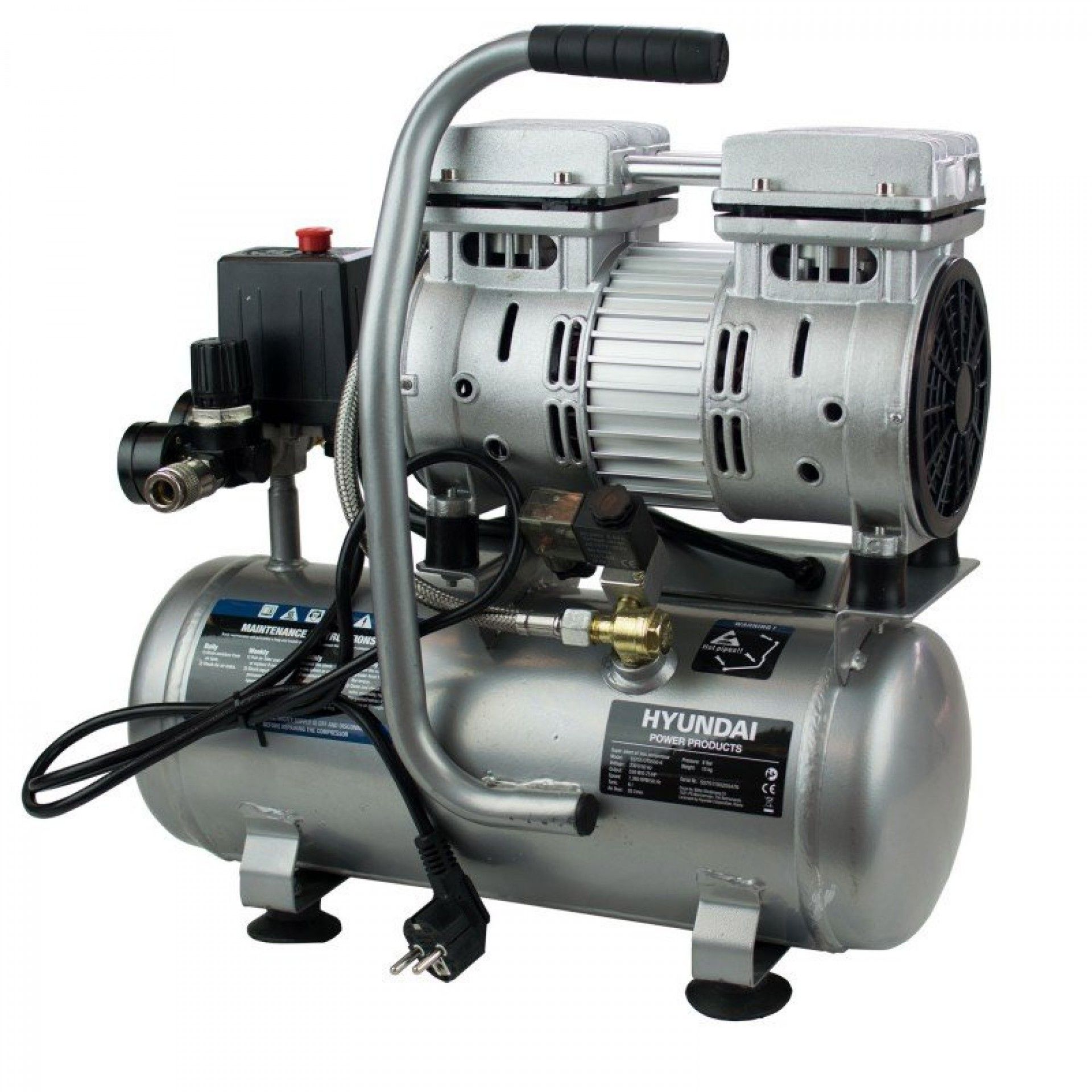 Compressor silencioso 550W 6L refª HYAC6-07S0 HYUNDAI