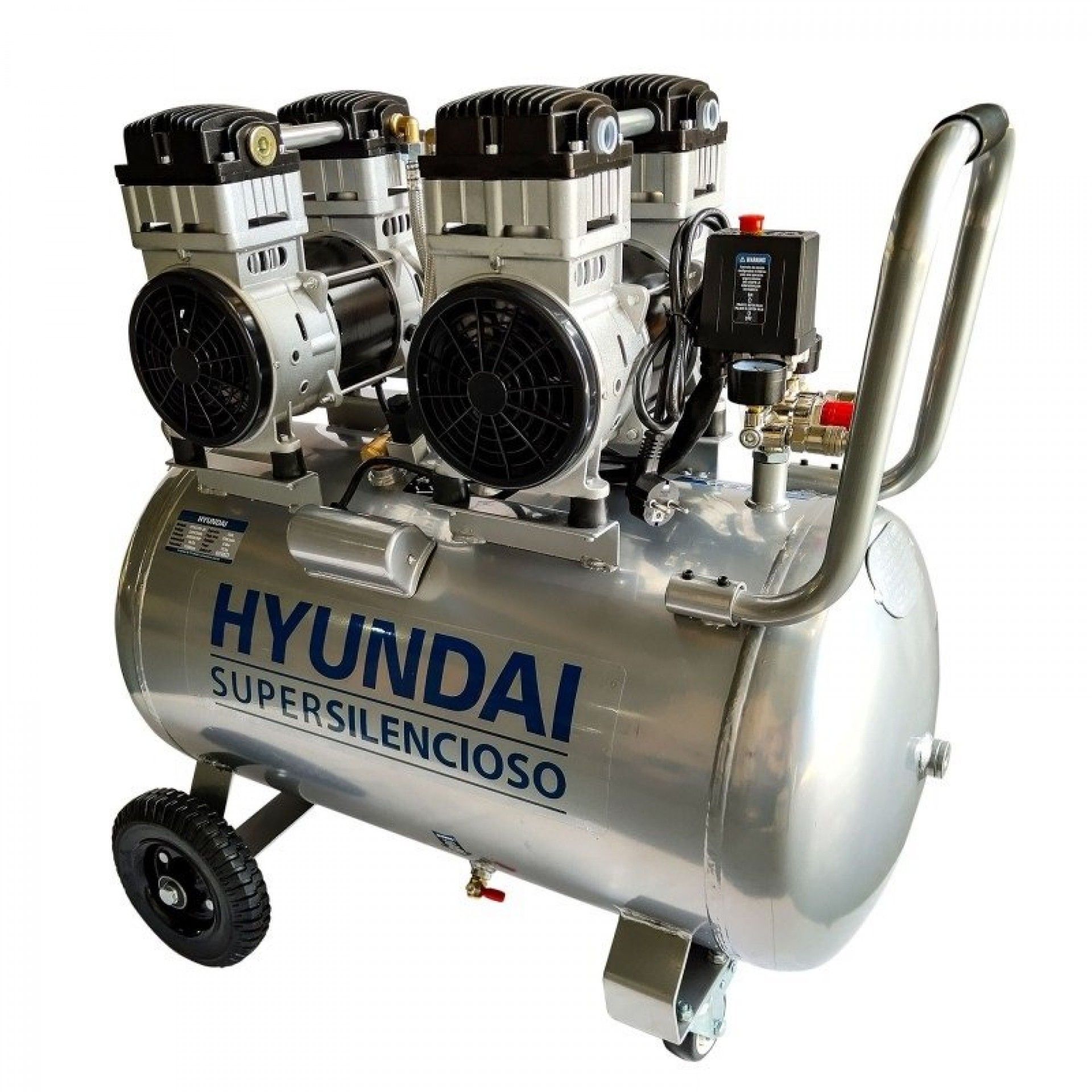 Compressor silencioso 2200W 100L refª HYAC100-3S HYUNDAI