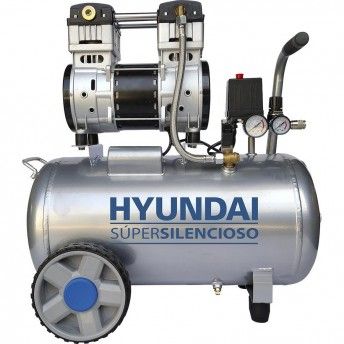 Compressor silencioso 1500W 50L ref HYAC50-2S HYUNDAI