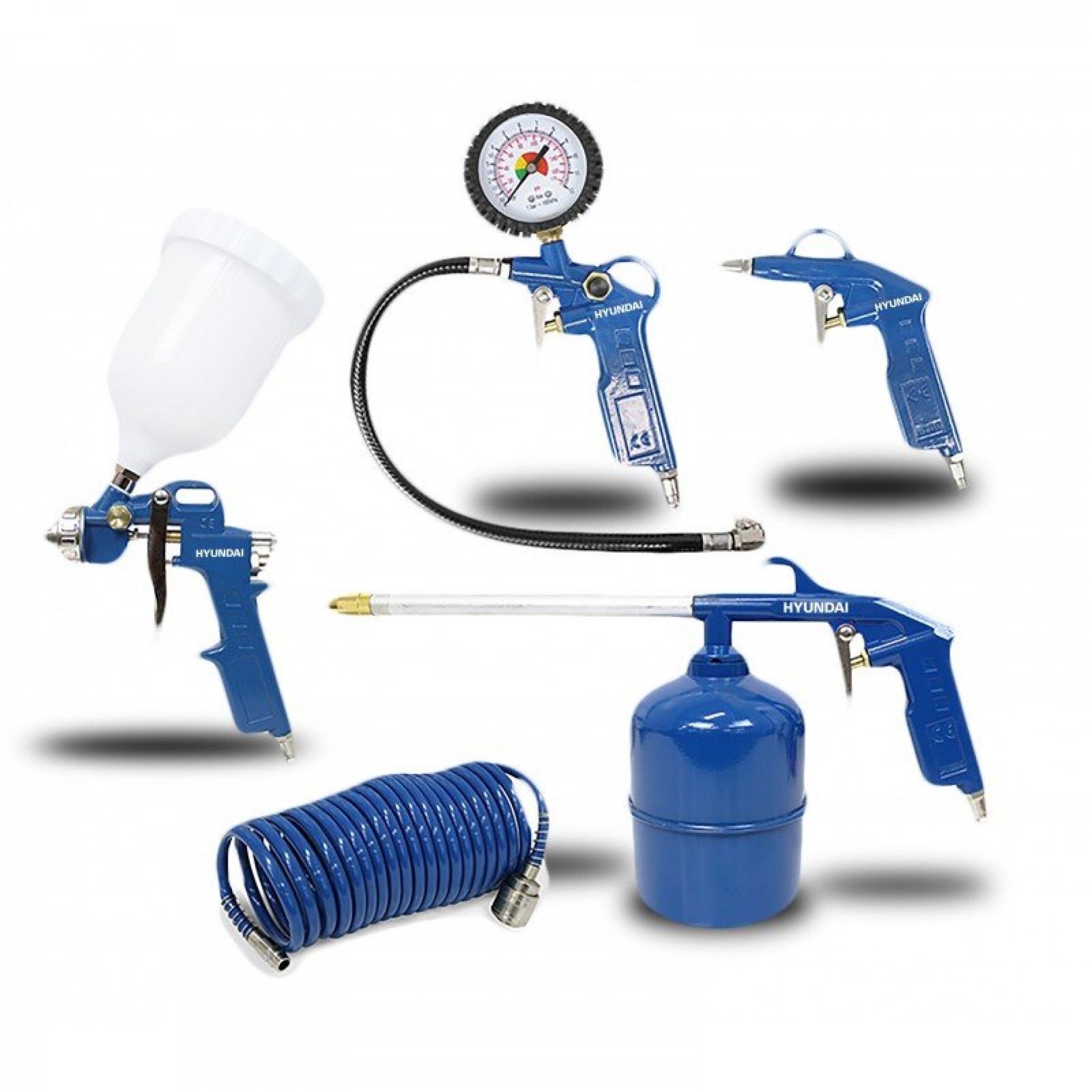 Kit ferramentas ar comprimido 5pç refª HY-55901 HYUNDAI