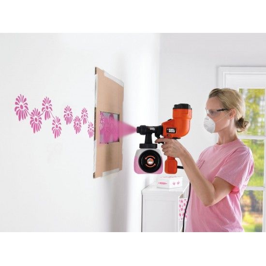 Sistema de pulverização fino - Turbina de mão refª HVLP200 BLACK DECKER Sistema de pulverização fino - Turbina de mão refª HVLP200 BLACK DECKER