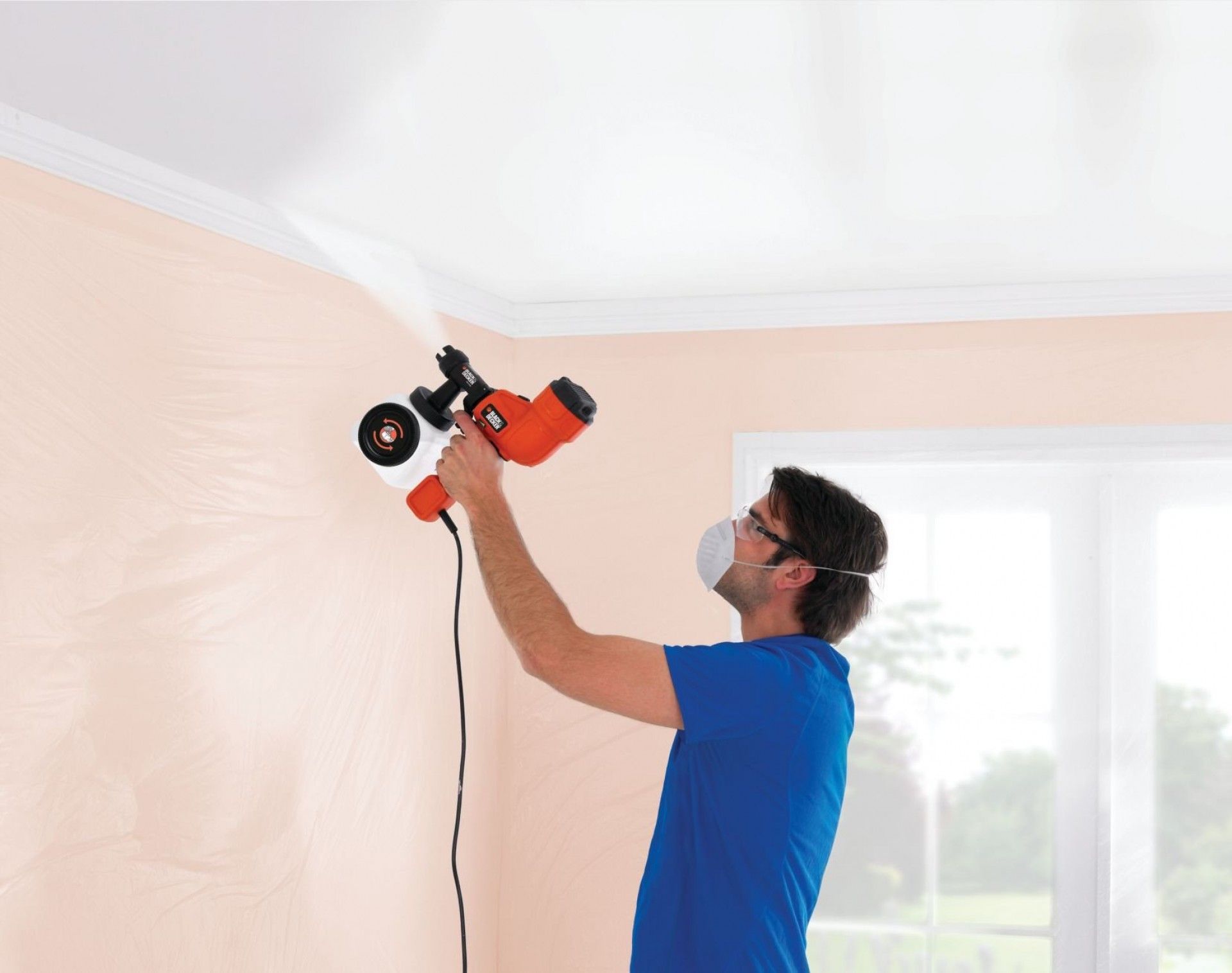 Sistema de pulverização fino - Turbina de mão refª HVLP200 BLACK DECKER